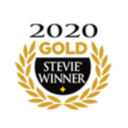 2020 Gold Stevie winner logo.